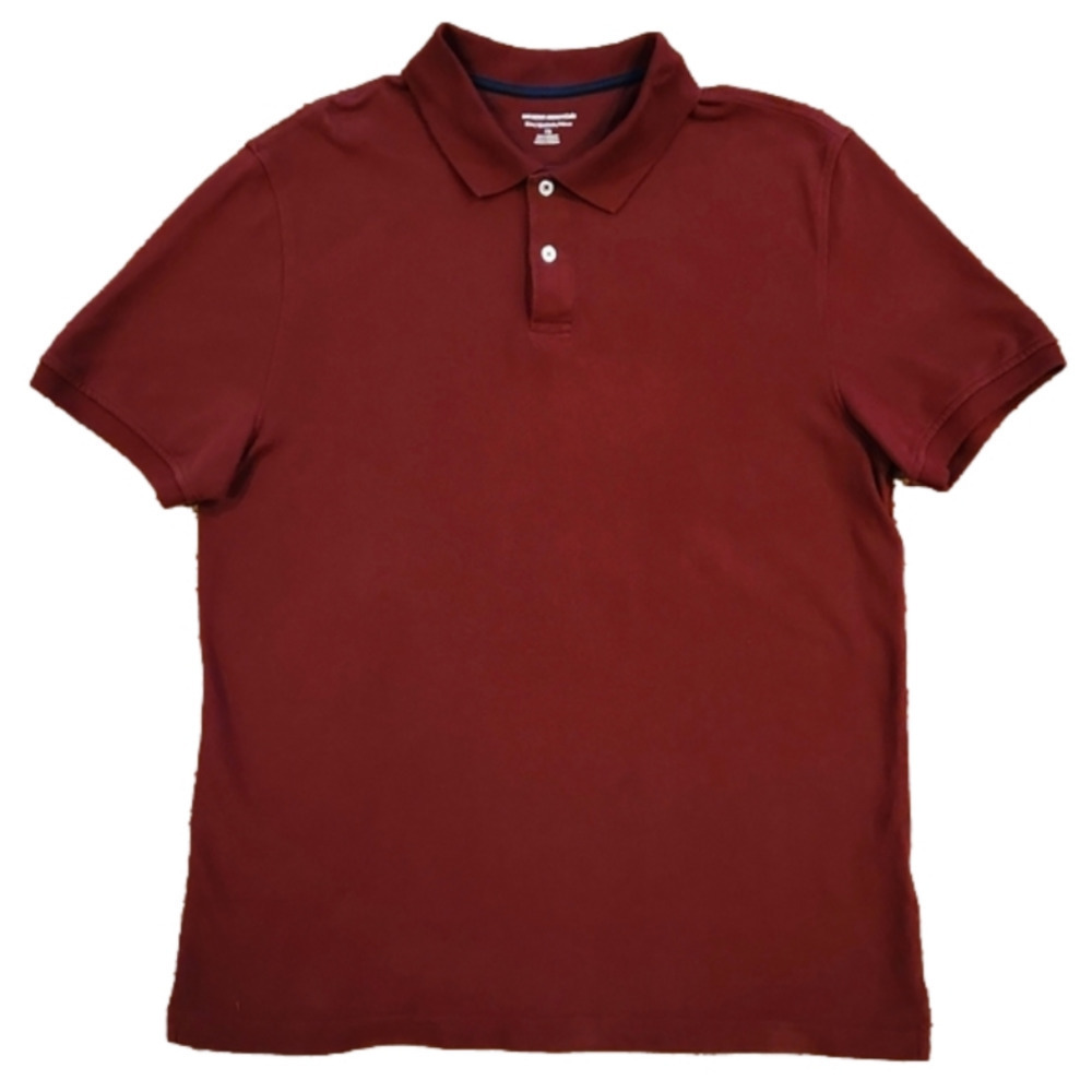 3/$20 Amazon Essentials Maroon Classic Polo Shirt
